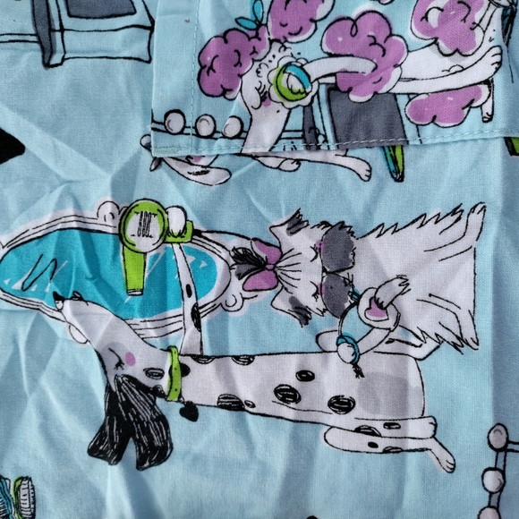 Dog lover Scrub Top - Picture 2 of 5